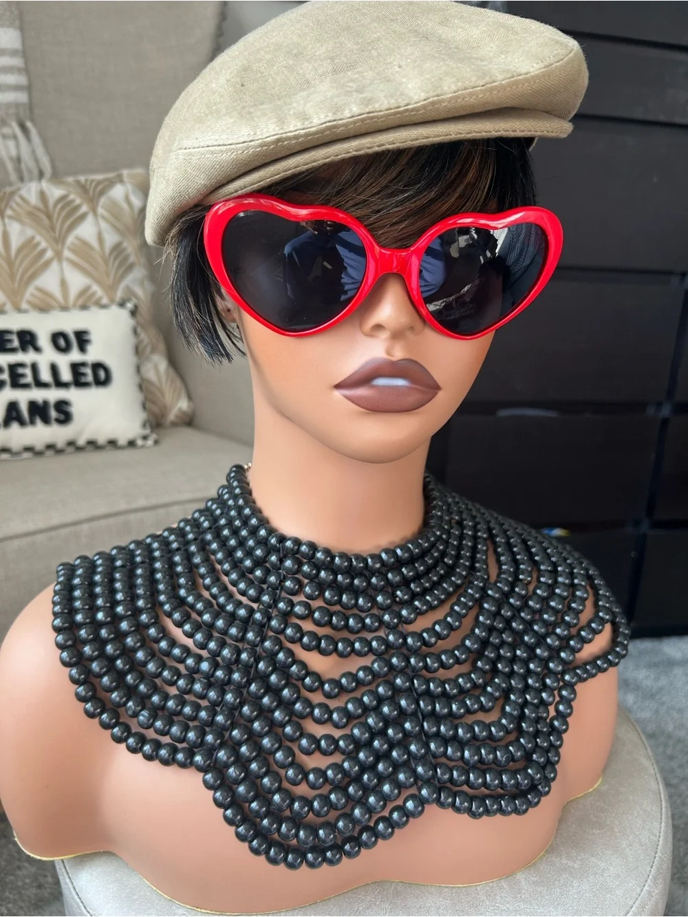 ✨NEW Red Heart Statement Sunglasses for Women
